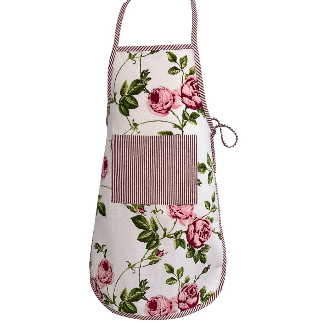 matches21 Kinderschuerze DORRIT Schuerze fuer Kinder Rosen Design Baumwolle 126803 1 1 1
