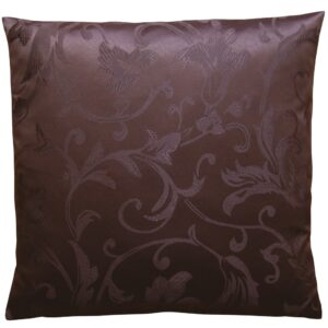 matches21 - Webshop Kissenbezuege Heimtextilien Jacquard Ornamente 1 Stk dunkelbraun in 3 Groessen 124174 3 1 16