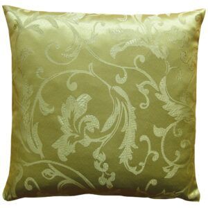 matches21 - Webshop Kissenbezuege Kissenhuellen Heimtextilien Jacquard Ornamente 1 Stk gruen 3 Groessen 124178 2 1 5