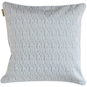 matches21 - Webshop Kissenbezug Kissenhuelle Jacquard abwaschbar hellgrau 1 Stk 40x40 cm Polyester 124125 2 1 2