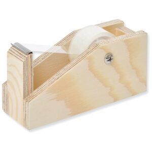 matches21 - Webshop Klebebandabroller Holz Bausatz Kinder Werkset Bastelset ab 11 Jahren 101151 5 1 12