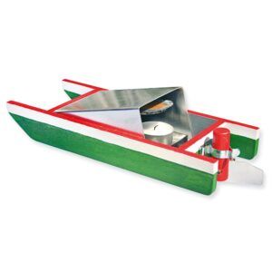 matches21 - Webshop Knatterboot Boot mit Pulsarantrieb Bausatz Kinder Werkset Bastelset ab 12 Jahren 101221 1 4