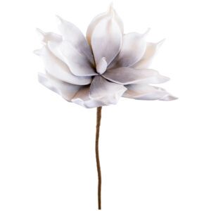 matches21 Kunstblumen Magnolie in 3 Farben Pflanzen Deko 12x65 Schaumstoff 126604 1 8