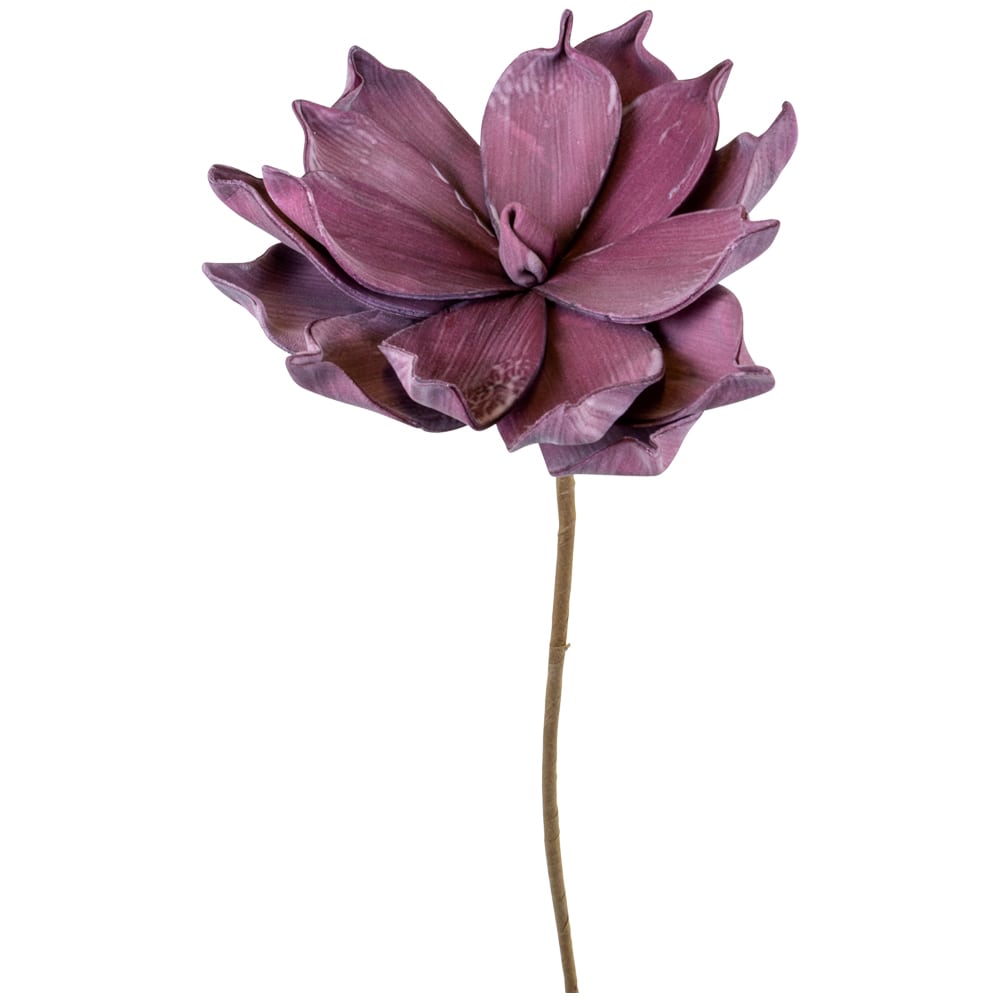 matches21 Kunstblumen Magnolie in 3 Farben Pflanzen Deko 12x65 Schaumstoff 126604 5 1 4