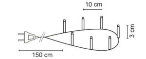 matches21 - Webshop LED Minilichterketten Mini Lichterketten warmweiss gruenes Kabel in 5 Groessen 119969 1 1 12