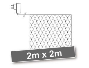 matches21 - Webshop LED Minilichterkettennetze Aussen 31V superwarmweiss 5 m Zuleitung 1 Stk in 2 Groessen 122851 5 1 10