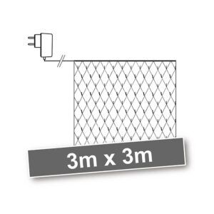 matches21 - Webshop LED Minilichterkettennetze Aussen 31V superwarmweiss 5 m Zuleitung 1 Stk in 2 Groessen 122851 6 1 11
