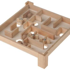 matches21 - Webshop Labyrinth Bastelset Holzbausatz Kreativset Holz fuer Kinder ab 12 Jahren 122711 1 6