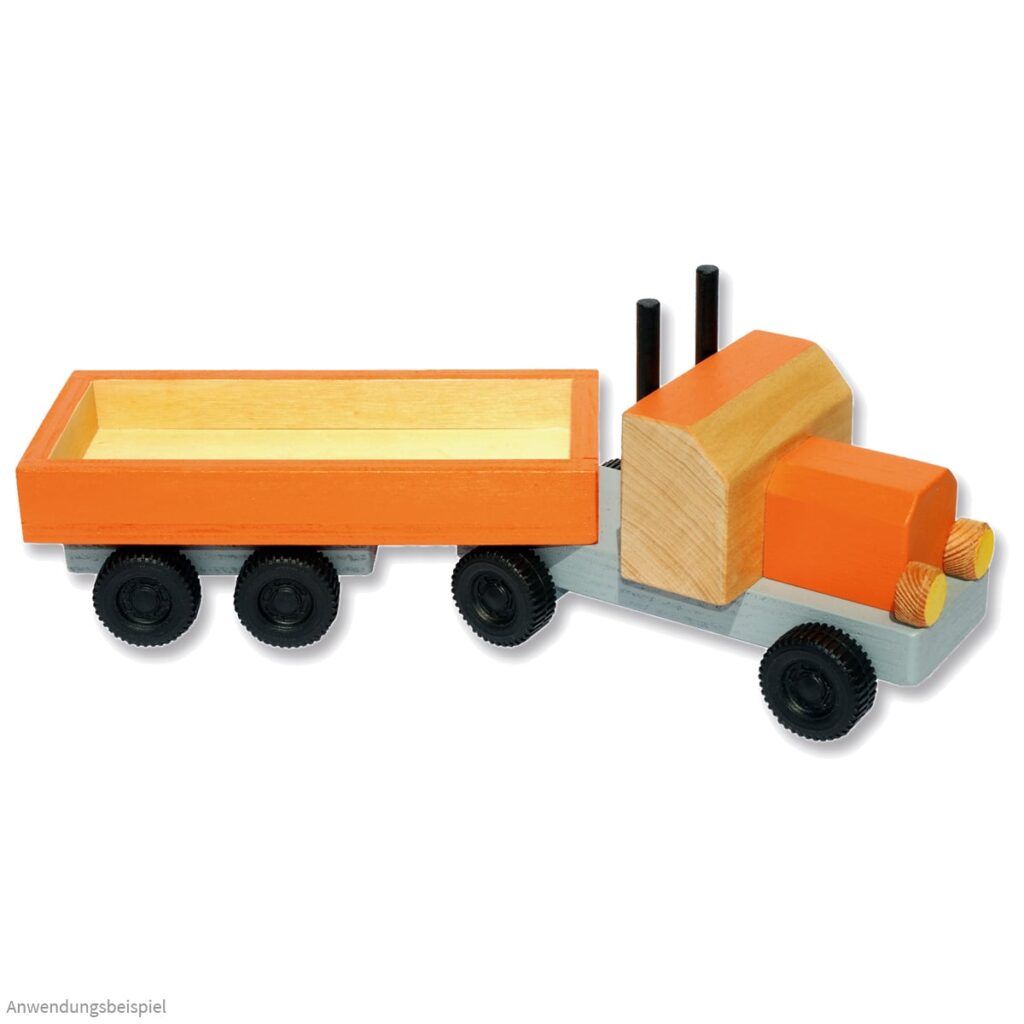 matches21 - Webshop Lastwagen LKW Truck Holz Bausatz Kinder Werkset Bastelset ab 9 Jahren 100901 2 1 1