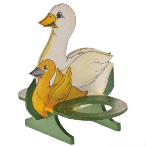 matches21 - Webshop Laubsaege Vorlage Gockel Ente Eierstaender 18x15 5x14 5 cm Kinder Bausatz ab 8 J 116436 6 1 2