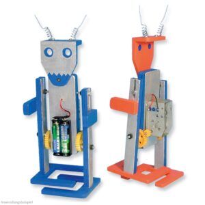 matches21 - Webshop Laufender Roboter Elektroantrieb Bausatz Kinder Werkset Bastelset ab 13 Jahren 101246 1 1 17