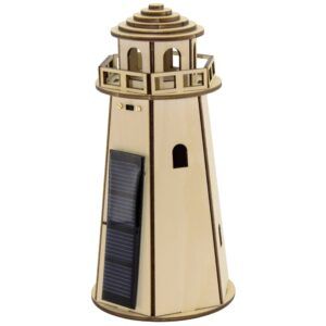 matches21 - Webshop Leuchtturm Bausatz Sternenlicht mit Solarantrieb Bastelset fuer Kinder ab 12 J 109851 1 1 9