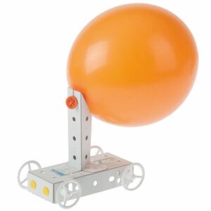 matches21 - Webshop Luftballon Fahrzeug Karton Funktionsmodell Kinder Bausatz Werkset ab 6 Jahre 117009 1 2