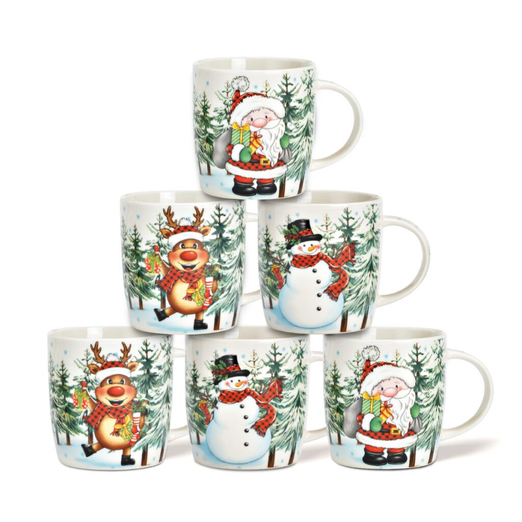 matches21 - Webshop Lustige Tassen Sets Weihnachtsmann Schneemann Rentier Weihnachtstasse 126864 1 29