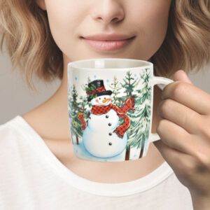 matches21 - Webshop Lustige Tassen Sets Weihnachtsmann Schneemann Rentier Weihnachtstasse 126864 9 1 52