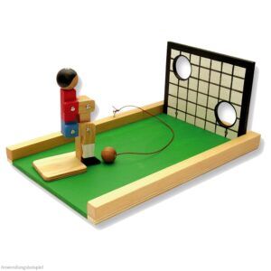 matches21 - Webshop Mini Torwand Kicker Holz Bausatz Kinder Werkset Bastelset ab 12 Jahren 101205 2 1 6