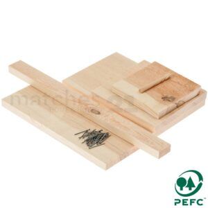 matches21 - Webshop Nisthoehle Nistkasten Halbhoehle Massiv Holz Bau 1 1 6