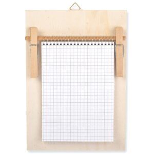 matches21 - Webshop Notizblock Halter Holz vorfertigter Bausatz zum Bemalen Kinder Bastelset ab 5 J 113660 1 3