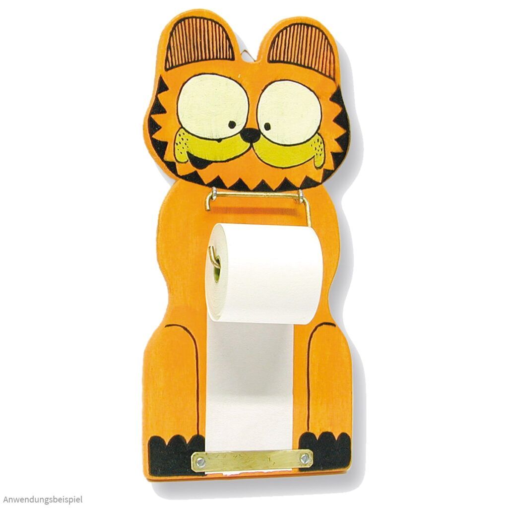 matches21 - Webshop Notizrollenhalter Notizzettelspender Katze Holz Bausatz Kinder ab 11 Jahren 123899 1 1 1