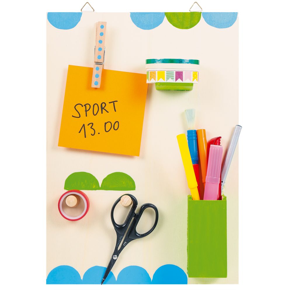 matches21 Notizzettelhalter Bastelset haengen Selbstgestalten Kinder ab 5 Jahre 124409 3 1 1