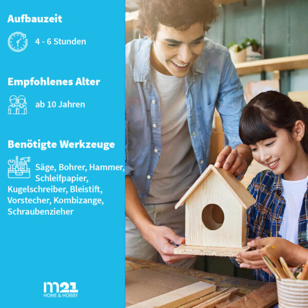 matches21 - Webshop Notizzettelhalter Bausatz Holz fuer Kinder und Jugendliche ab 10 Jahren 115726 4 1 4