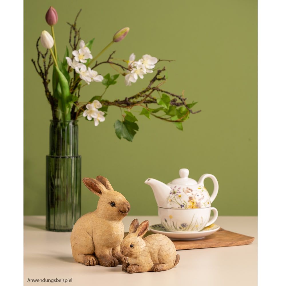 matches21 - Webshop Oster Teekannenset Ostern Tee Set mit Kanne Tasse Untersetzer bunt 126395 1 1 2