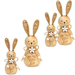 matches21 - Webshop Osterhasen Set Osterdeko aus Holz Fruehlingsdeko Ostern 126983 1 5