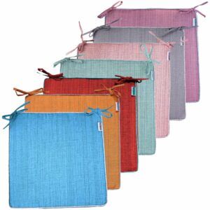 matches21 - Webshop Outdoor Sitzkissen Stuhlkissen fuer Garten wetterfest 7 Farben 42x42x4 5 cm 116007 1 18