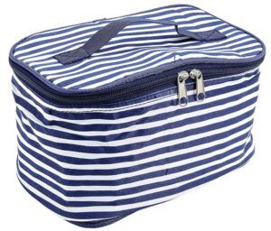 matches21 - Webshop Picknickkorb 4 Personen Weidenkorb beige blau 25 tlg inkl Geschirr und Kuehltasche 116420 7 1 15