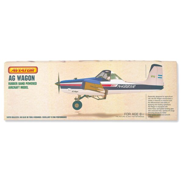 matches21 - Webshop Propeller Flugzeug Gummimotor 42 cm Bausatz Kinder Werkset Bastelset ab 8 Jahren 113344 2 1 2