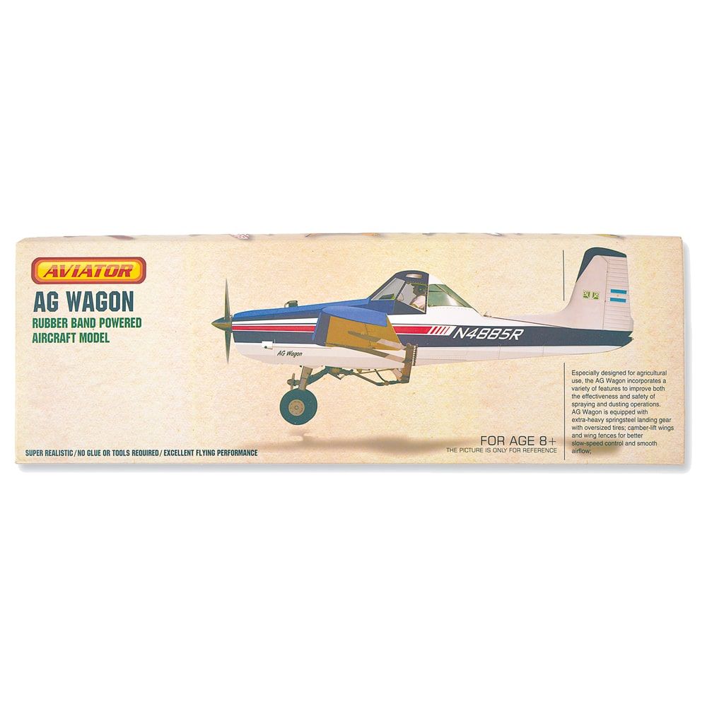 matches21 - Webshop Propeller Flugzeug Gummimotor 42 cm Bausatz Kinder Werkset Bastelset ab 8 Jahren 113344 2 1 2