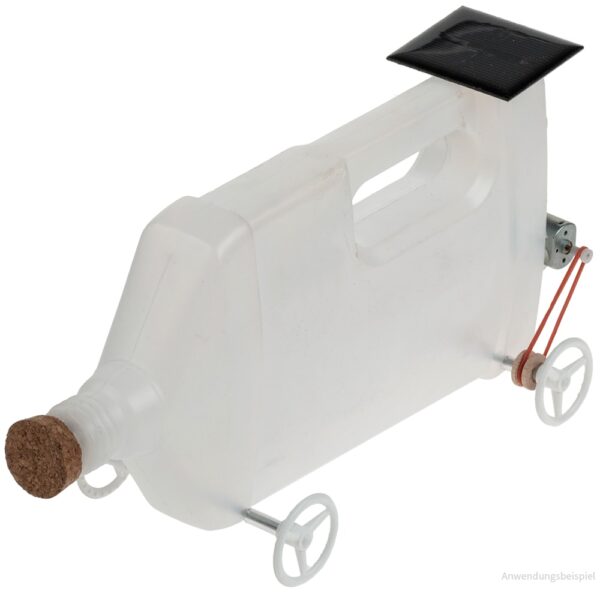 matches21 - Webshop Recycling Solar Auto Riemen Antrieb Bausatz f Kinder Werkset Bastelset ab 10 J 116029 8 1 4