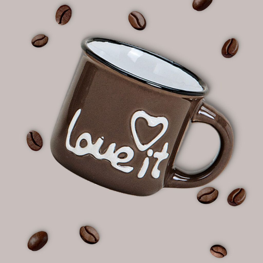 matches21 - Webshop Retro Espressotassen LOVE IT Herz Tassen 6er Set 50 ml 114401 2 1 3