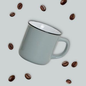 matches21 - Webshop Retro Tassen Becher Email Optik Kaffeebecher 6er Set 300 ml 111361 4 1 12