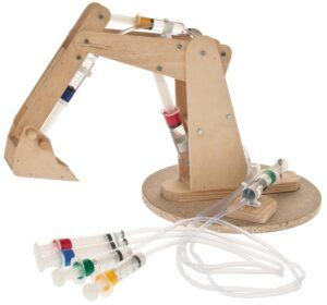 matches21 - Webshop Roboterarm Bagger 42 cm Kinder Bausatz Werkset Bastelset ab 13 J 105500 5 1 4