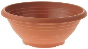 matches21 - Webshop Runde Pflanzschalen mit Bodenloechern gegen Staunaesse terracotta 1 Stk 9 Groessen 120864 5 1 36