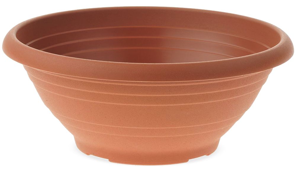 matches21 - Webshop Runde Pflanzschalen mit Bodenloechern gegen Staunaesse terracotta 1 Stk 9 Groessen 120864 8 1 29