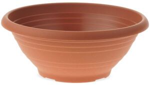 matches21 - Webshop Runde Pflanzschalen mit Bodenloechern gegen Staunaesse terracotta 1 Stk 9 Groessen 120864 9 1 40