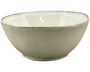 matches21 - Webshop Salatschalen Obstschalen Schalen Landhausstil Stoneware rund grau 1 Stk 3 Groessen 123808 2 1 24