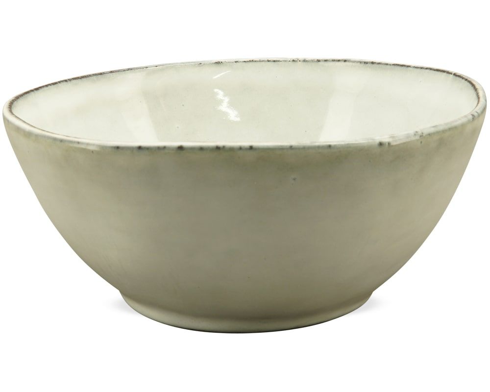 matches21 - Webshop Salatschalen Obstschalen Schalen Landhausstil Stoneware rund grau 1 Stk 3 Groessen 123808 2 1 17