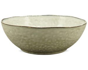 matches21 - Webshop Salatschalen Obstschalen Schalen Landhausstil Stoneware rund grau 1 Stk 3 Groessen 123808 3 1 25