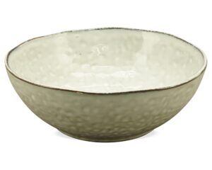 matches21 - Webshop Salatschalen Obstschalen Schalen Landhausstil Stoneware rund grau 1 Stk 3 Groessen 123808 4 1 26