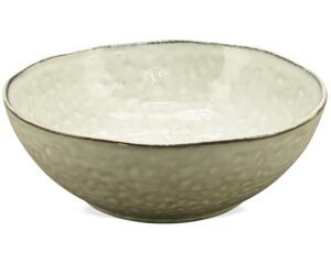 matches21 - Webshop Salatschalen Obstschalen Schalen Landhausstil Stoneware rund grau 1 Stk 3 Groessen 123808 6 1 28