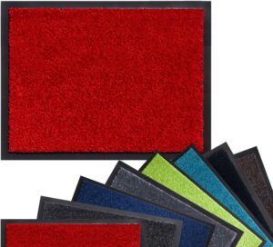 matches21 - Webshop Schmutzfangmatte schmutzabsorbierend Fussmatten Uni einfarbig 60x80 cm 8 Farben 118864 17 1 17