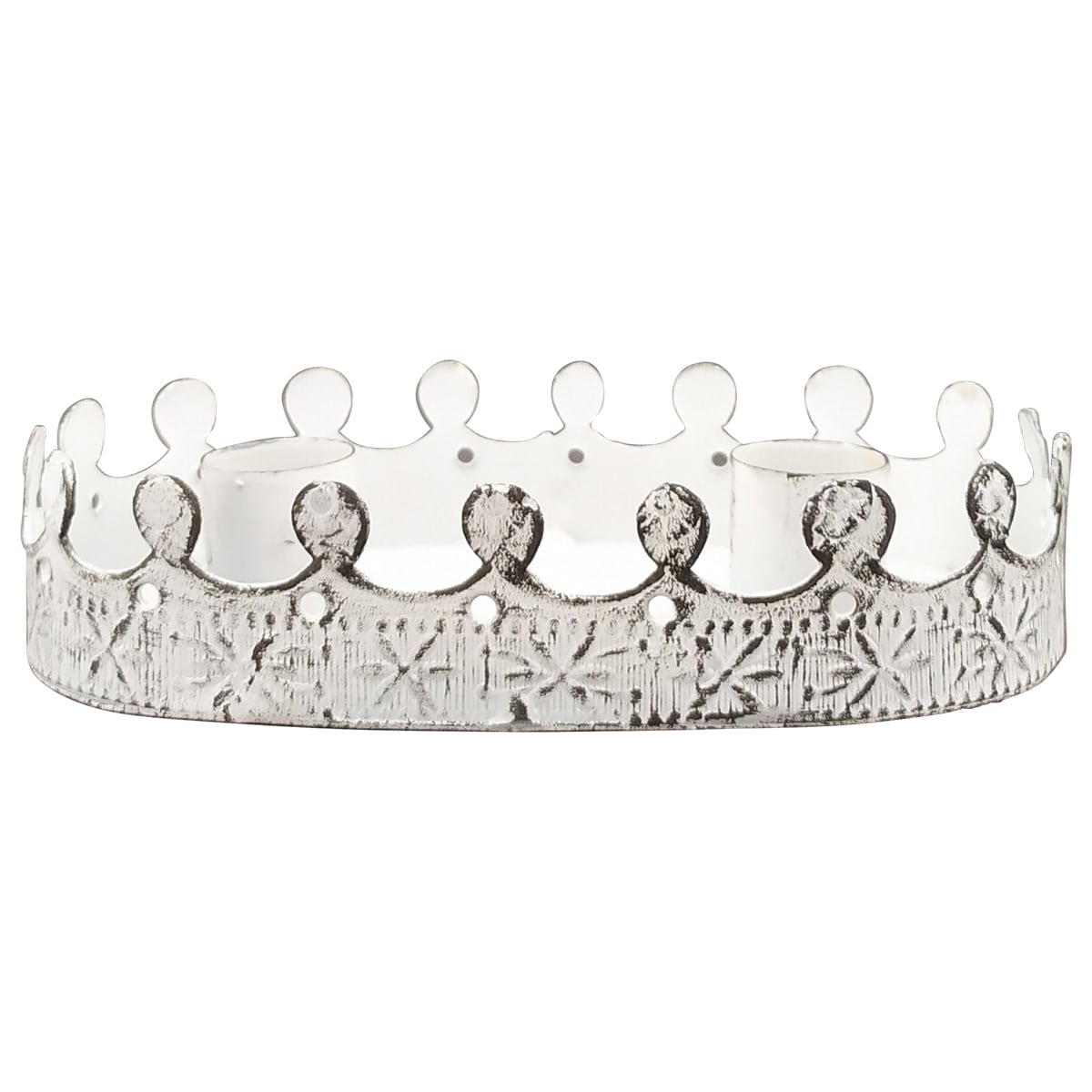 matches21 - Webshop Schoene Deko Kronen Kerzenhalter fuer 2 Stabkerzen in 16x9x3 cm 126704 1 23