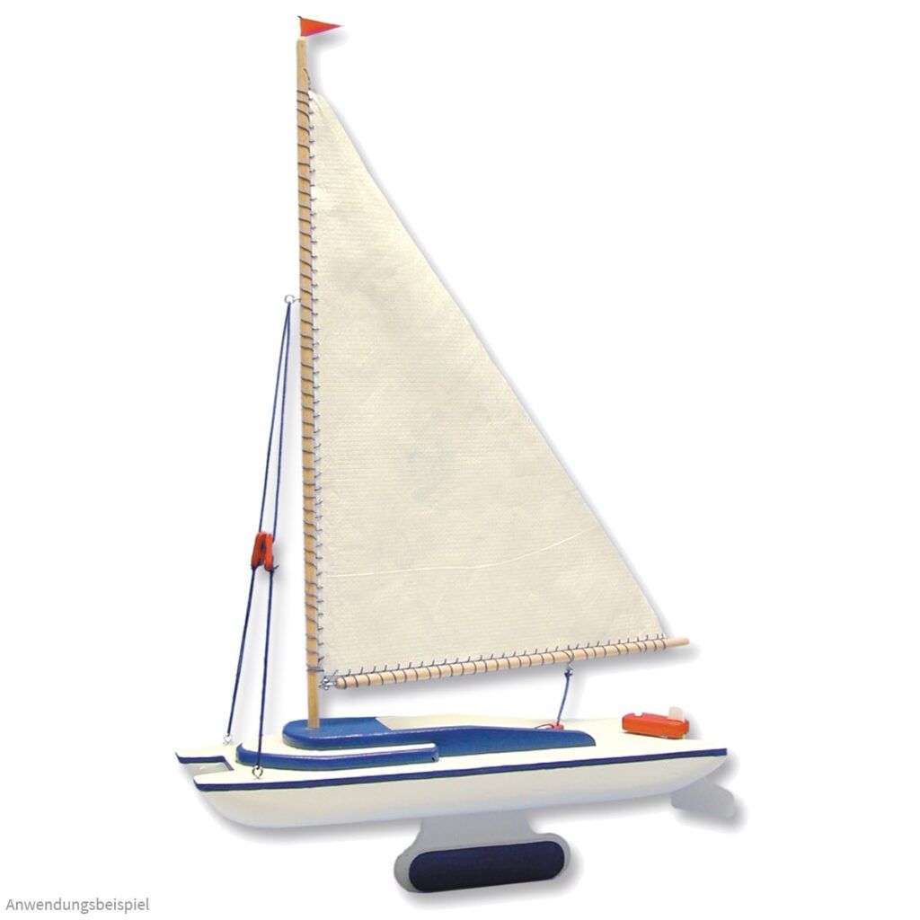 matches21 - Webshop Segelboot Katamaran Boot Holz Bausatz Kinder Werkset Bastelset ab 13 Jahren 101235 1 2