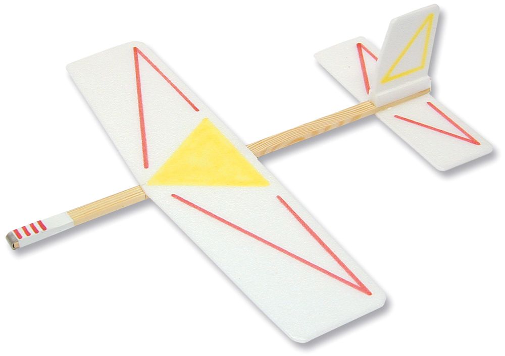 matches21 Segelflieger Segler Flugzeug 32 cm Bausatz Kinder Werkset Bastelset ab 8 Jahren 101263 1 1 1