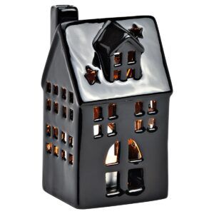 matches21 - Webshop Sehr schoene Windlichter in schwarz aus Porzellan in 2 Groessen 126907 1 6