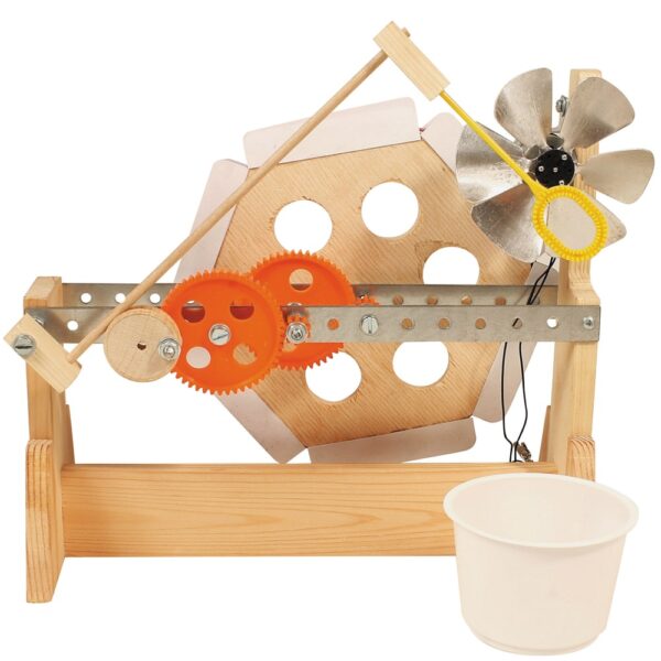 matches21 - Webshop Seifenblasen Maschine Seifenblasenautomat Kinder Bausatz Werkset Bastelset ab 12 J 105483 1 1 3