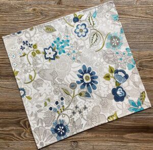 matches21 - Webshop Serviette Stoffserviette LARA Blueten Blumen Akzente bunt 48x48 cm Landhaus 1 Stk 124284 1 3